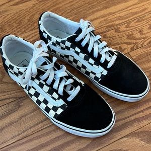Old school checkered vans